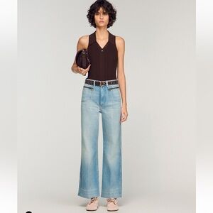 SANDRO PARIS JEANS SIZE 36 brand new